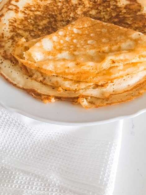 Ажурные блинчики с дырочками: простой рецепт