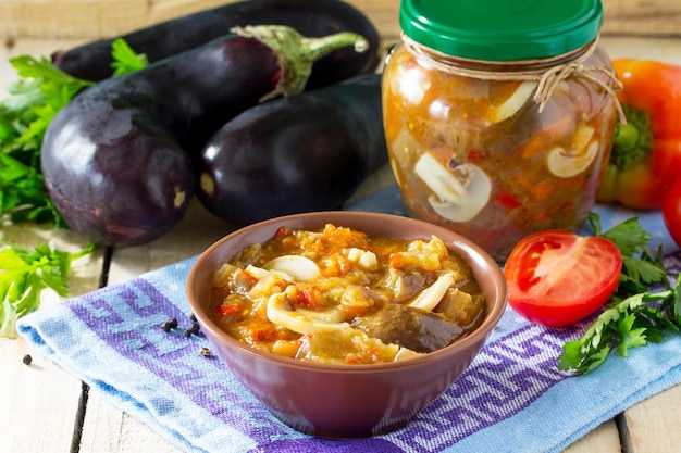 Вариации на тему икры из баклажан