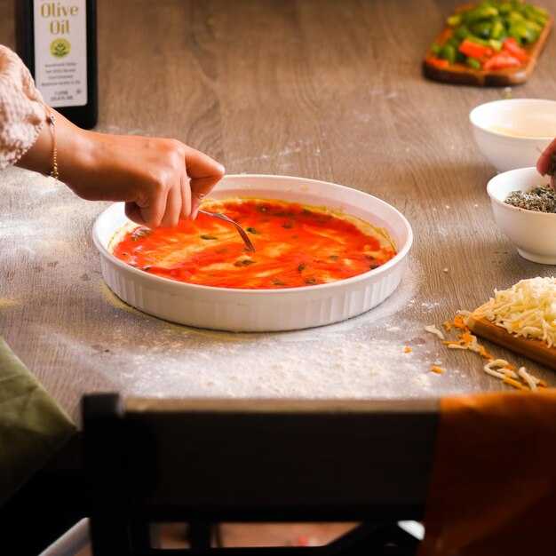 Выбор ингредиентов для супа