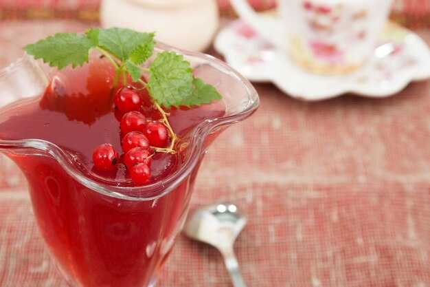 Выбор варенья для киселя: что использовать?