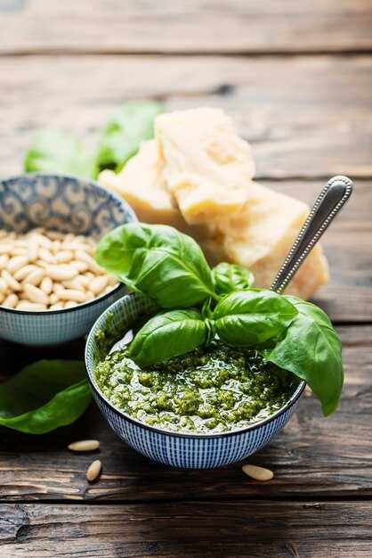 Пошаговый процесс приготовления классического песто