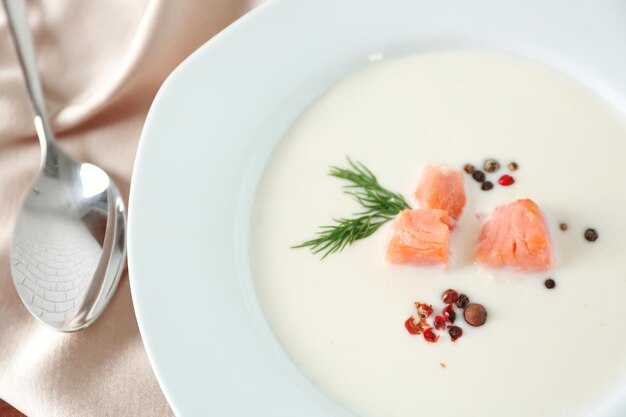 Крем-суп из лосося со сливками: вкусный рецепт