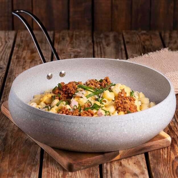 Макароны по флотски с куриным мясом