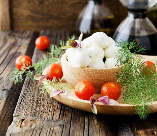 Процесс приготовления домашней моцареллы