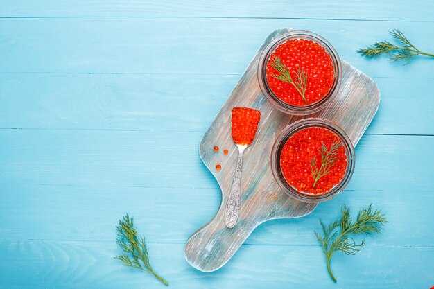 Пошаговый процесс маринования красной икры