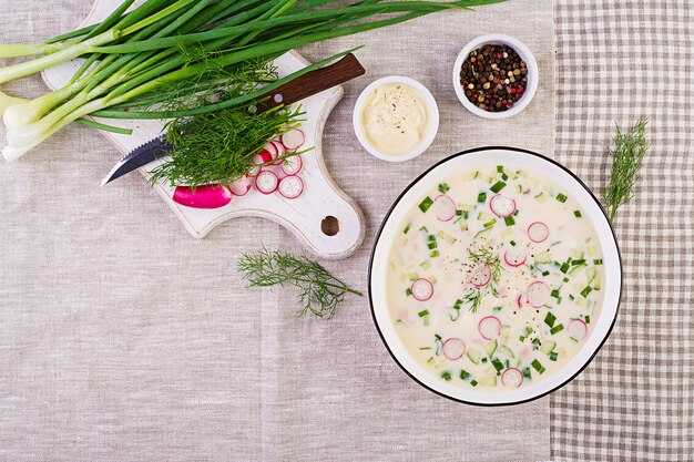 Варианты замены продуктов для окрошки по вкусу