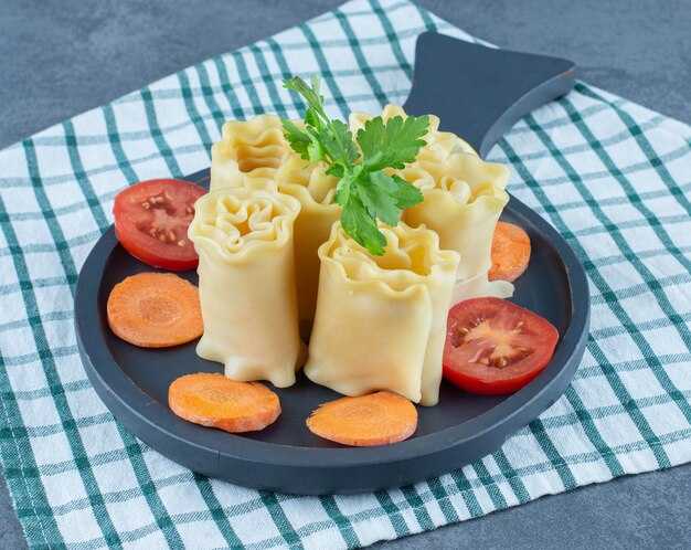 Подбор ингредиентов для каннеллони с мясом