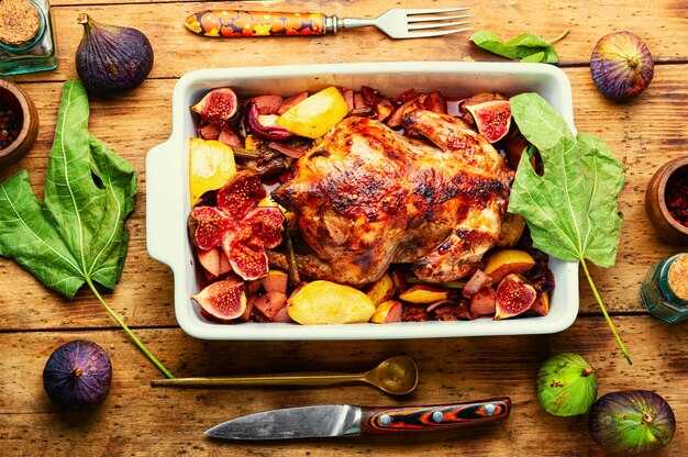 Оптимальное время и температура запекания куриного тушки