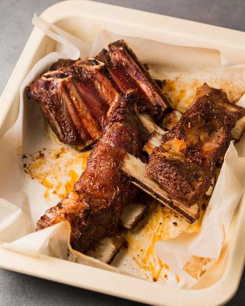Вкусные ребра в пакете для запекания: пошаговый рецепт