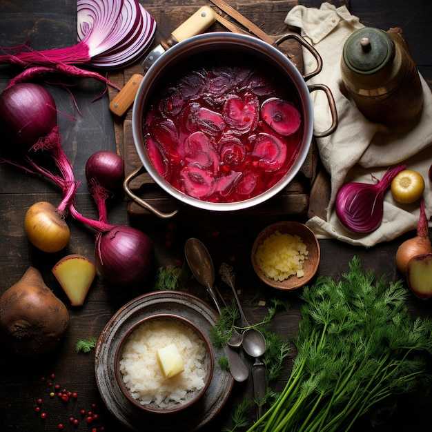 Свекольный суп с куриным мясом: рецептура и нюансы