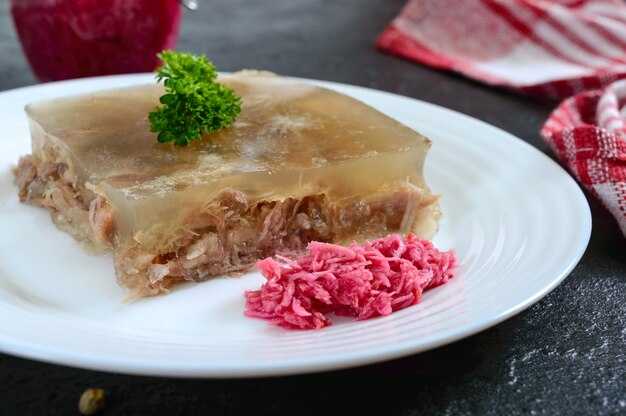 Выбор мяса для холодца