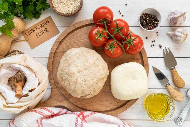 Ингредиенты для теста чиабатта