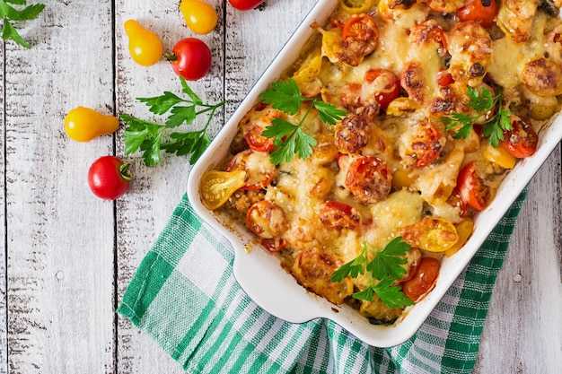 Запеканка с куриной грудкой: простой рецепт
