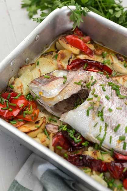 Маринованная скумбрия с базиликом и тимьяном