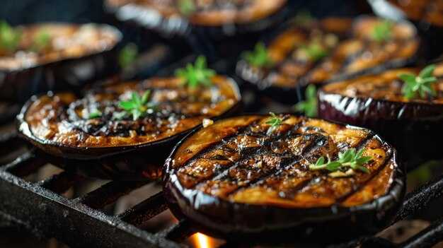 Приготовление баклажанов на электрическом гриле