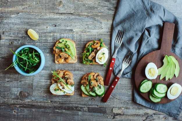 Тосты с бананом и медом