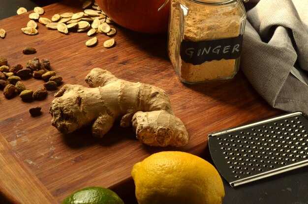 Овощное рагу с имбирем