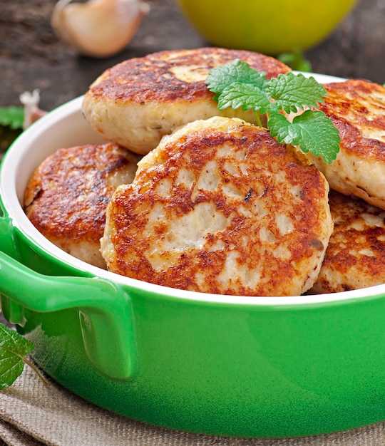 Ингредиенты для рубленых котлеток