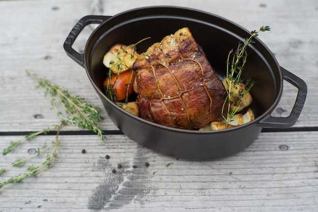 Оптимальное время приготовления в зависимости от веса мяса