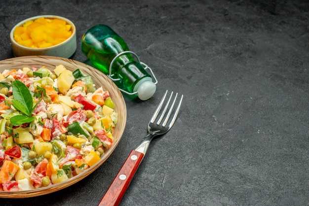 Советы по оформлению салата