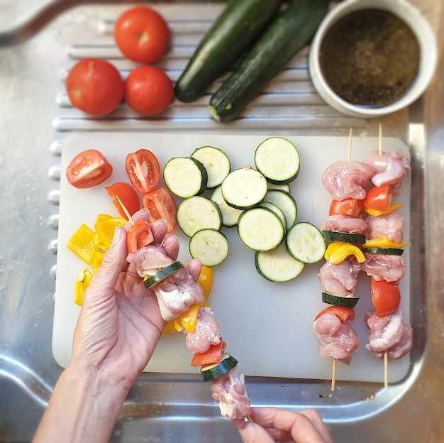 Разнообразие видов мяса для шашлыка