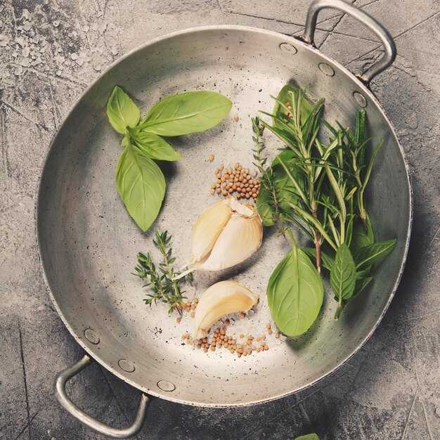 Значение качества масла в рецепте с базиликом