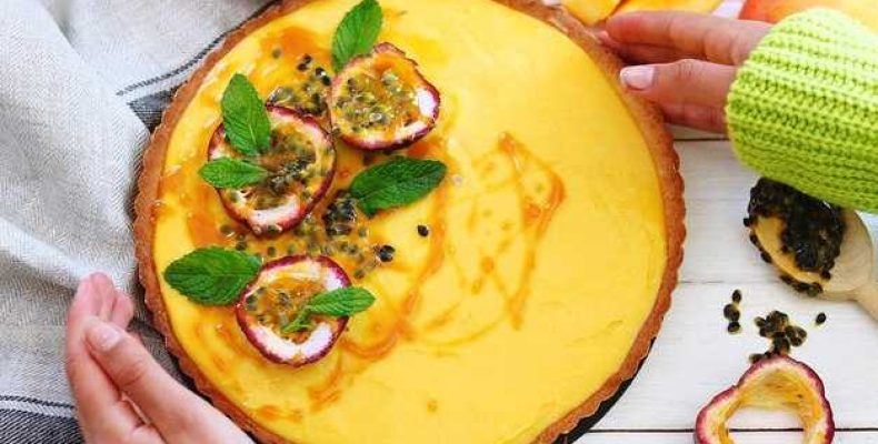 Вкусный ананасовый тартатен с сыром бри простой и безумно аппетитный рецепт