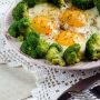Вкусный рецепт брокколи с яйцами на сковороде для быстрого ужина