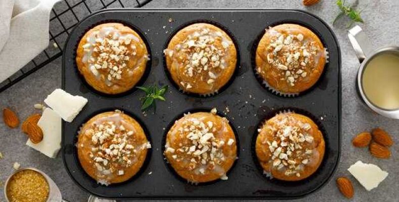 Рецепт вкусных маффинов со сгущенкой внутри для вашего уютного вечера