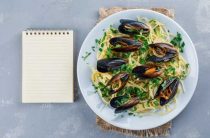 Рецепт макарон с мидиями в сливочном соусе для вкусного ужина