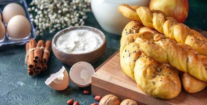 Классический рецепт московской плюшки с сахаром из дрожжевого теста с пошаговыми фото