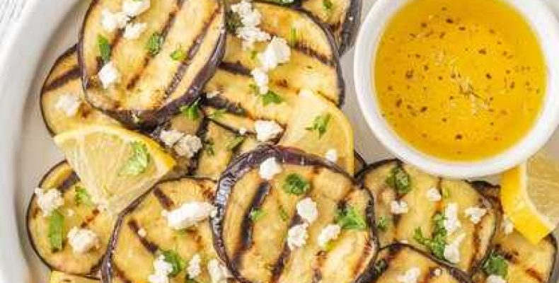 Вкусные баклажаны запеченные с сыром и чесноком для идеального ужина