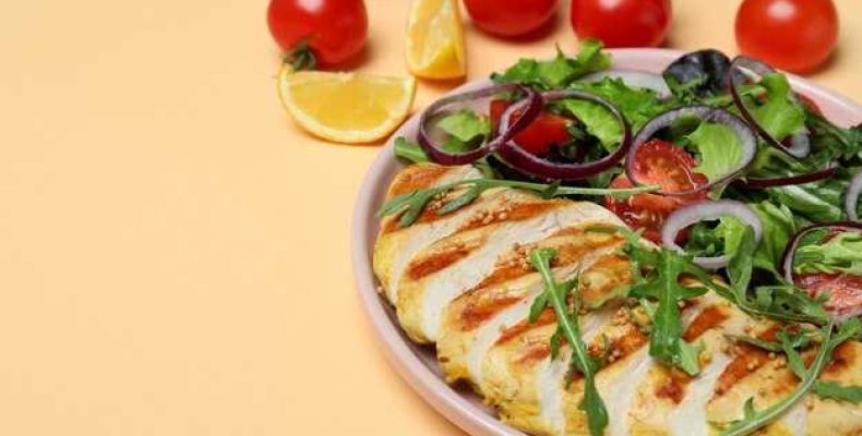 Диетическая грудка с интересными специями для здорового питания и вкуса