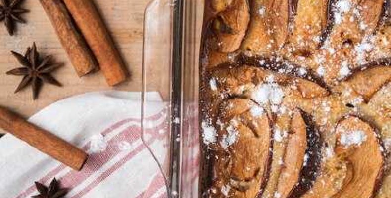 Быстрая выпечка с творогом и яблоками в духовке простой и вкусный рецепт