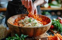 Нежная фунчоза с овощами и соевым соусом простой рецепт на каждый день