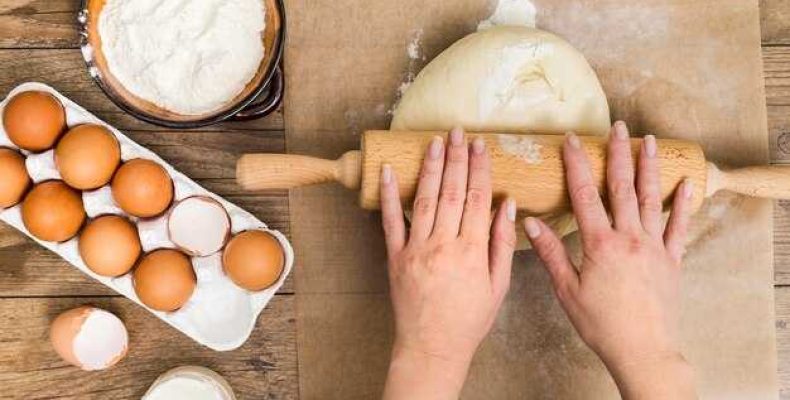 Рецепт быстрого дрожжевого слоеного теста в домашних условиях шаг за шагом