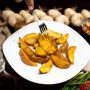 Рецепт картошки в духовке на гарнир дольками по деревенски с простыми ингредиентами