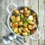 Как приготовить вкусную картошку с замороженными грибами на сковороде