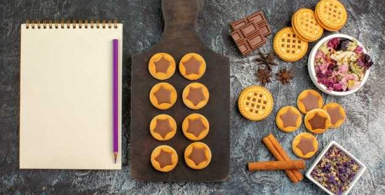 Вкусный рецепт круглого печенья с шоколадом для домашней выпечки