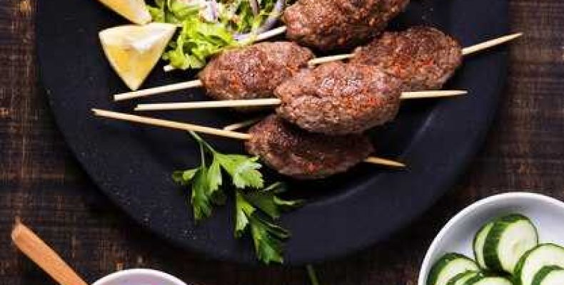 Рецепт люля кебаб из телятины — шаг за шагом с калорийностью