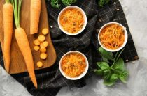 Нежная морковная паста с ароматными специями и полезными добавками для здоровья