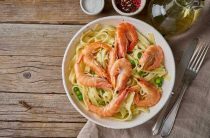 Приготовление пасты с креветками по рецепту от Еда Ру простые шаги и советы