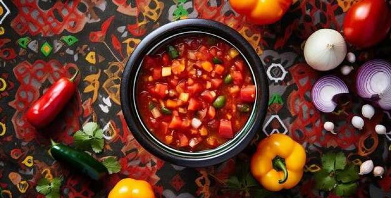 Как приготовить узбекский перец с ароматными специями и мясом