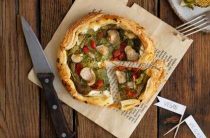 Необычная пицца с грибами и картошкой которая удивит ваших близких