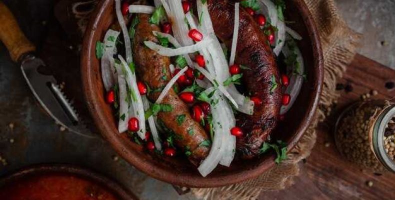 Вкусный рецепт грузинских потрошков с ароматными специями и зеленью