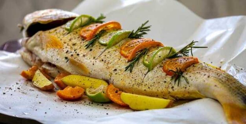 Пошаговый рецепт запеканки из речного окуня в духовке без предварительной чистки