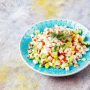 Простой и вкусный рецепт салата с крабовыми палочками капустой и кукурузой