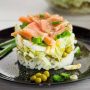 Простой и вкусный салат с крабовыми палочками капустой и кукурузой