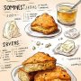 Как приготовить воздушные слоеные булочки по простому домашнему рецепту