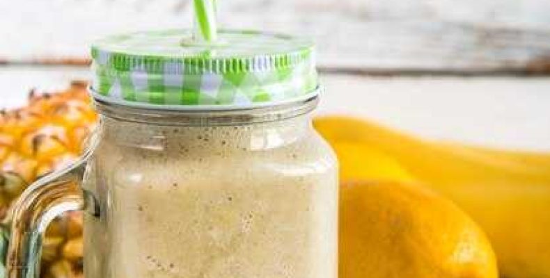 Как приготовить полезный смузи с бананом и шпинатом для бодрости и здоровья